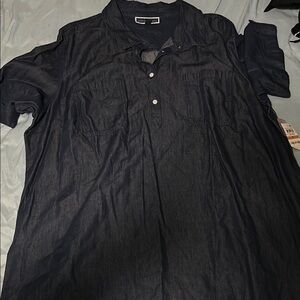 Black Button-Up Shirt